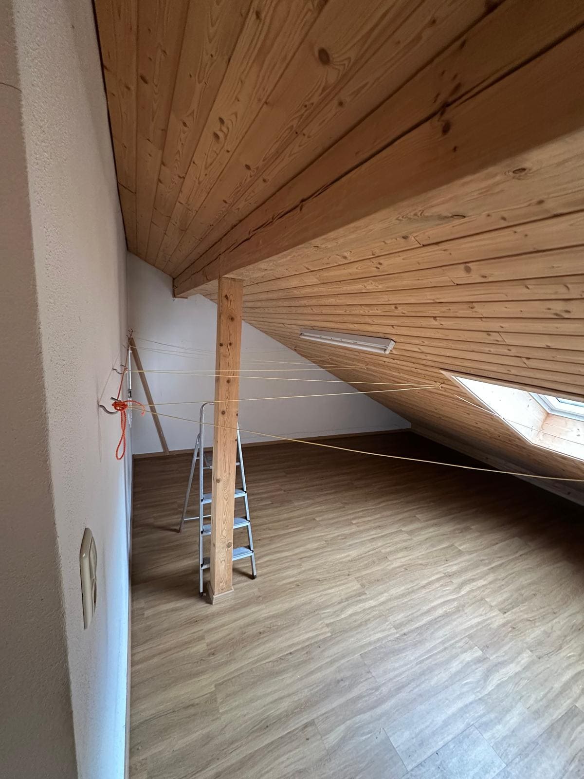 Nachher Dachboden