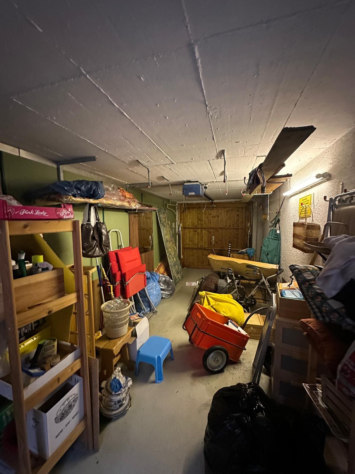 Vorher Garage